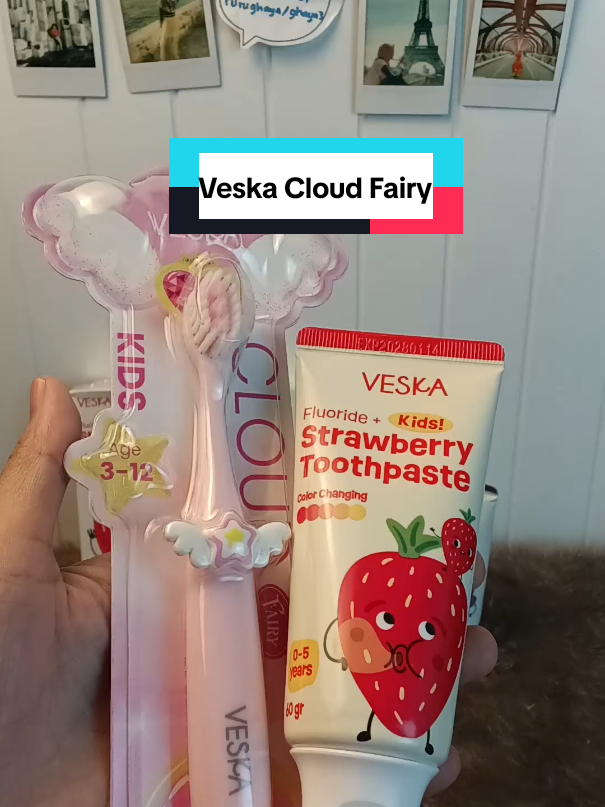 VESKA Cloud Fairy, rekomendasi Sikat Gigi Anak  #gajiansale #promo99 #sikatgigi #veskacloudfairy #promoguncang99 
