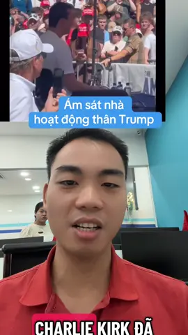 Nhà hoạt động Charlie Kirk bị ăn kẹo đồng, thân cận và cánh tay truyền thông của Trump#charliekirk 
