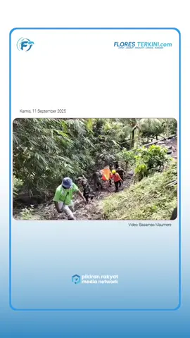 Tim SAR Gabungan menemukan satu korban dalam operasi pencarian dan pertolongan (SAR) di Kabupaten Nagekeo, Nusa Tenggara Timur (NTT), pada Kamis, 11 September 2025. Korban bernama Achiles Agustinus Busa Jago (14 bulan), warga Desa Sawu, Kecamatan Mauponggo. Balita tersebut ditemukan dalam kondisi meninggal dunia sekitar 2 kilometer dari rumahnya. Selengkapnya di 👇  https://floresterkini.pikiran-rakyat.com/lokal/pr-279639034/operasi-hari-ketiga-pencarian-korban-banjir-nagekeo-balita-14-bulan-ditemukan-meninggal-dunia #banjirbandang #banjirnagekeo #beritaterkini #beritahariini