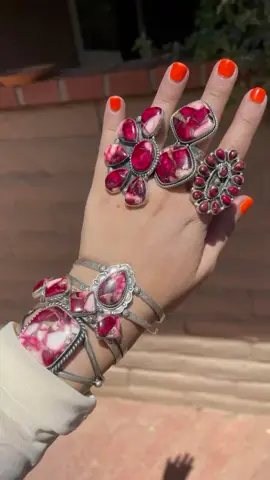 We hope you spend your days wearing beautiful things :) #nizhonitradersllc #sterlingsilverjewelry #navajojewelry #turquoisejewelry #handmadejewelry 