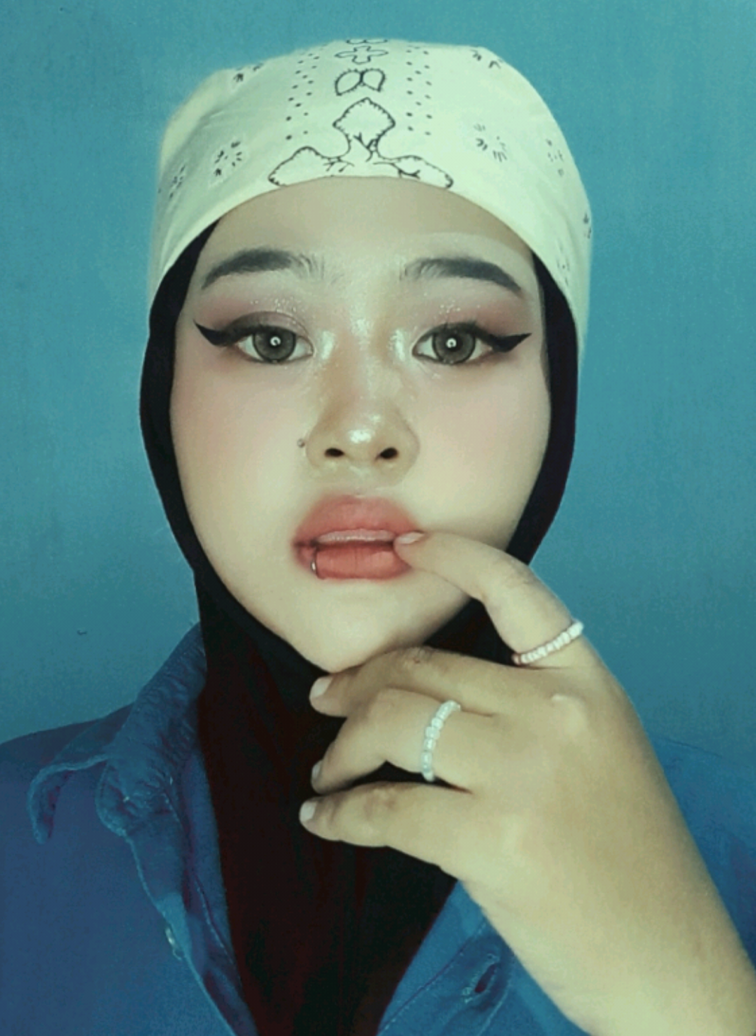 🫦🫦🫦 #makeup #transisi #transisimakeup #badas 