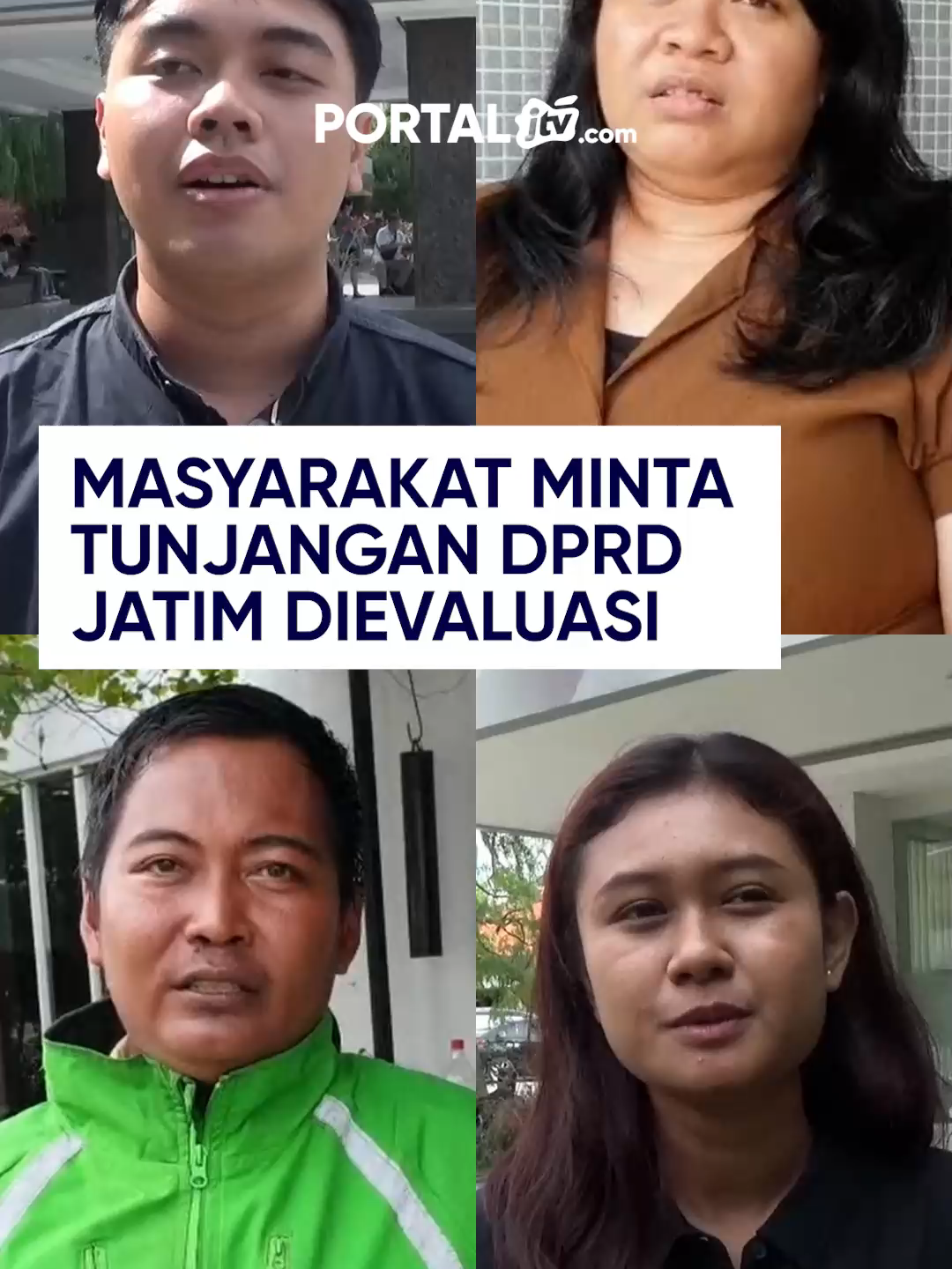 Tunjangan anggota DPRD Jatim yang disebut mencapai Rp 70 juta menuai sorotan publik. Banyak warga menilai tunjangan perumahan, transportasi, dan komunikasi seharusnya dihapus karena dinilai terlalu tinggi dan tidak mencerminkan kondisi masyarakat saat ini. Simak pendapat lengkap warga soal polemik tunjangan ini dalam liputan JTV! #dprdjatim #tunjanganpejabat #jtvrek #portaljtvcom