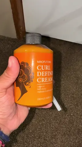 Curly hair cream #hair #fyp #fy #viralvideo 