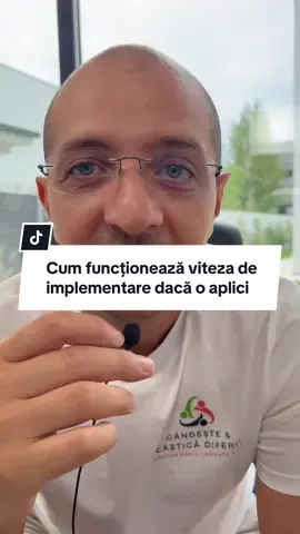 Cum funcționează viteza de implementare dacă o aplici #planb #online #viteza #decizie #libertatefinanciara 