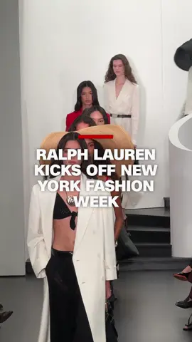 New York Fashion Week kicks off with debuts of spring 2026 ready-to-wear, starting with Ralph Lauren. #nyfw #cnn 