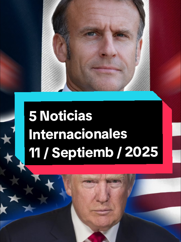 🚨 Noticias de Ultima Hora 🚨  #noticiastiktok #francia #ultimahora #CharlieKirk #fyp 