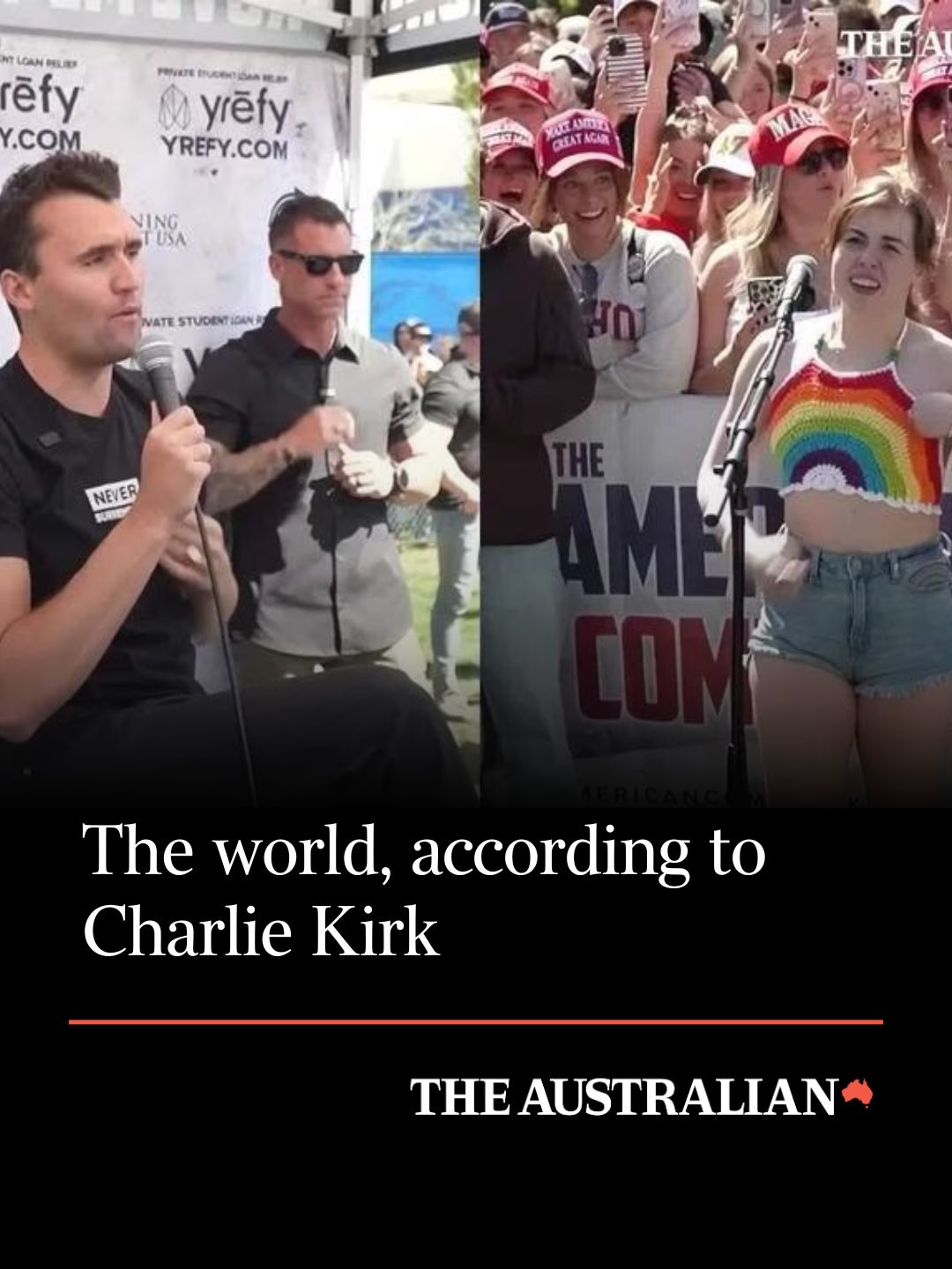 The 31-year-old excelled in debating students in front of an audience in public, offering a conservative, and often provocative, perspective. Watch the full video at the link in our bio.