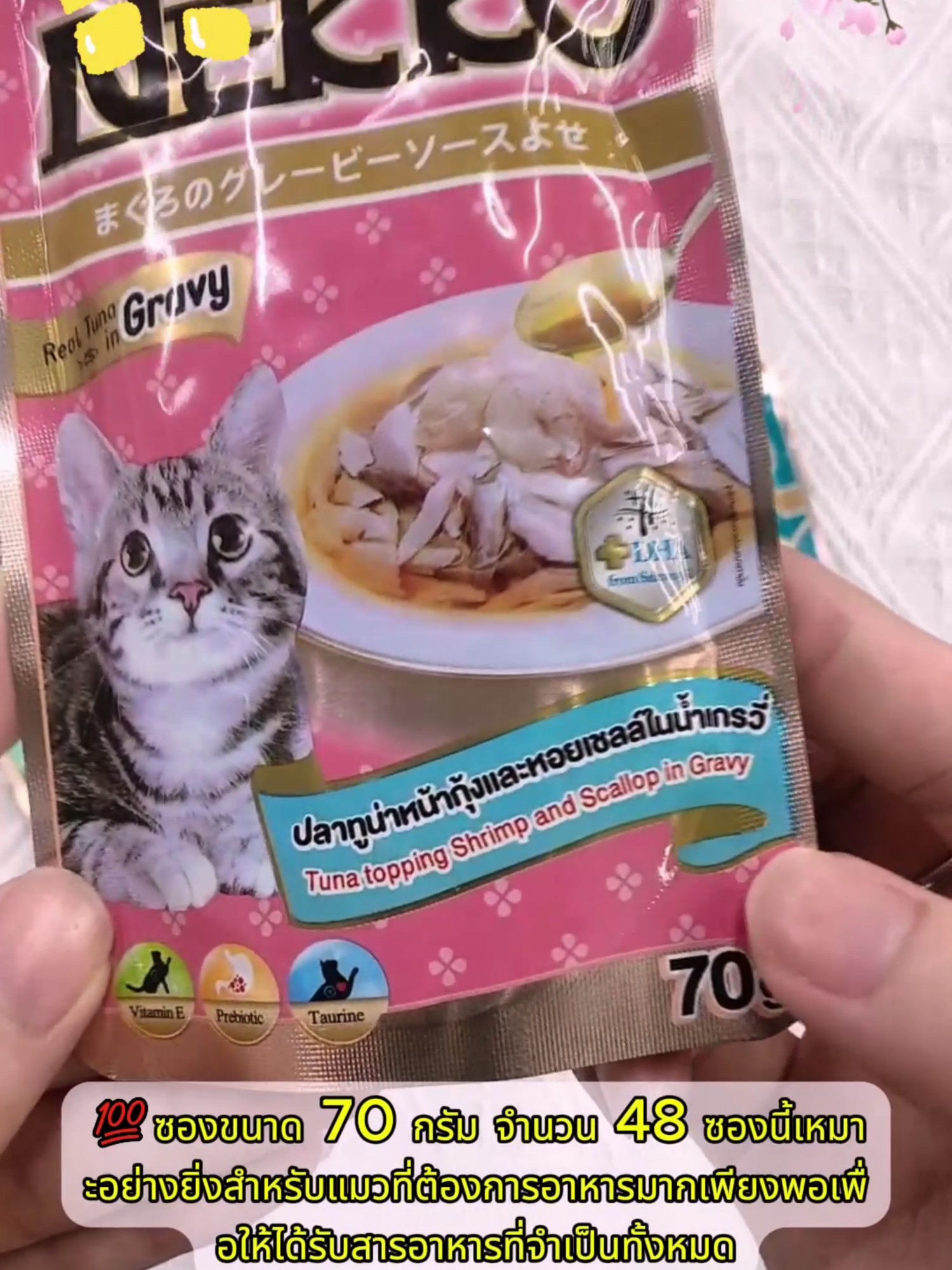 [ยกโหล12ซอง] Nekko อาหารเปียกแมวเน็กโกะ ส่งทุกวัน