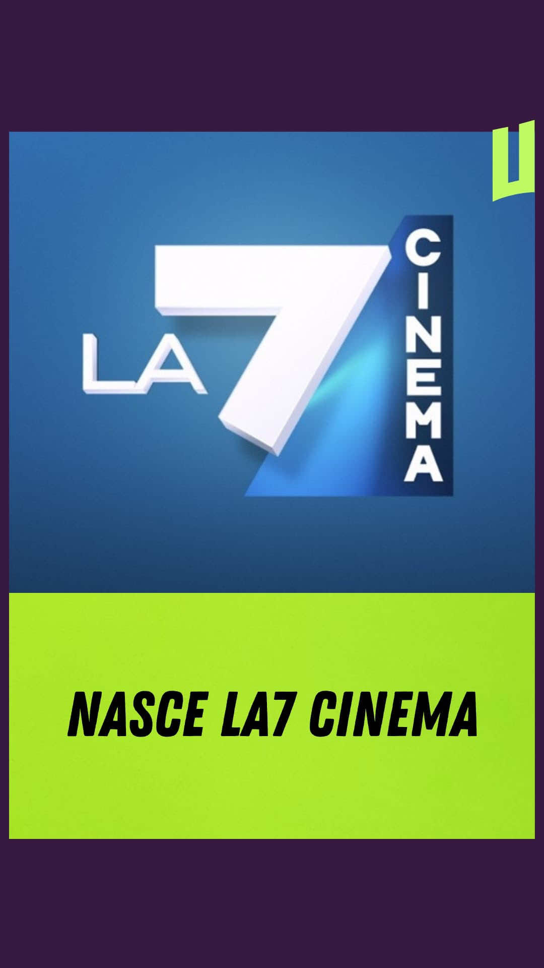 Nasce La7 cinema: il nuovo canale sostituisce… #tv 