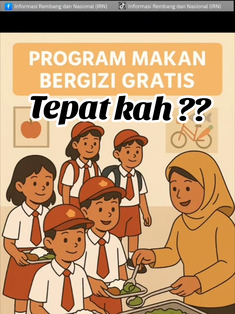 🍲 Program makan bergizi gratis, katanya buat rakyat biar sehat. Tapi faktanya… masih banyak yang belum kebagian, bahkan ada kasus keracunan! 🚨 👉 Menurut kalian, ini beneran #SolusiRakyat atau cuma #JanjiManis pencitraan? 🤔 Komen di bawah biar realita tiap daerah kelihatan! #fyp #mbg #sorotan 