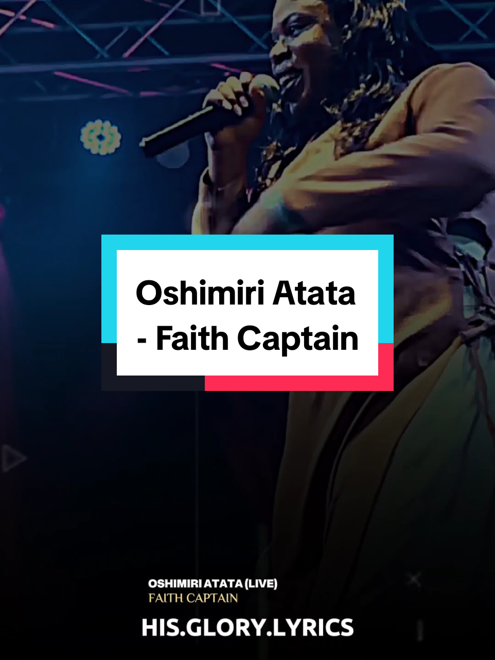 Song:Oshimiri Atata Artist:Faith Captain  . . . #fyp #gospel #praise  #christiantiktok #jesus 