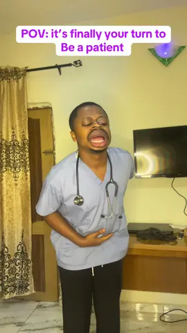 Una wan wound me for this little  abdominal pain. #nigeriandoctors #medicalstudent #nigeriannurses 