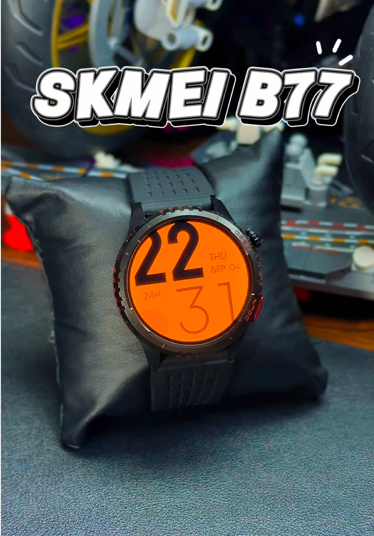 SKMEI B77 – Smartwatch Tangguh, Fitur Lengkap! Nikmati petualangan dan gaya hidup sehat dengan smartwatch SKMEI B77! 💪 ✅ Layar AMOLED tajam & jernih ✅ Built-in GPS akurat tanpa HP ✅ Waterproof 3ATM – aman untuk hujan & cuci tangan ✅ Lengkap dengan altimeter, barometer, kompas, info cuaca ✅ 60+ mode olahraga untuk aktivitas apa pun ✅ Connect & share ke Strava ✅ Cek detak jantung, SpO2, stress, tidur, aktivitas harian secara real-time 📲 Smartwatch ini bukan sekadar jam tangan—ini partner aktifmu sepanjang hari! #skmeib77 #smartwatch #smartwatchgps #smartwatchrunning #hobaba 