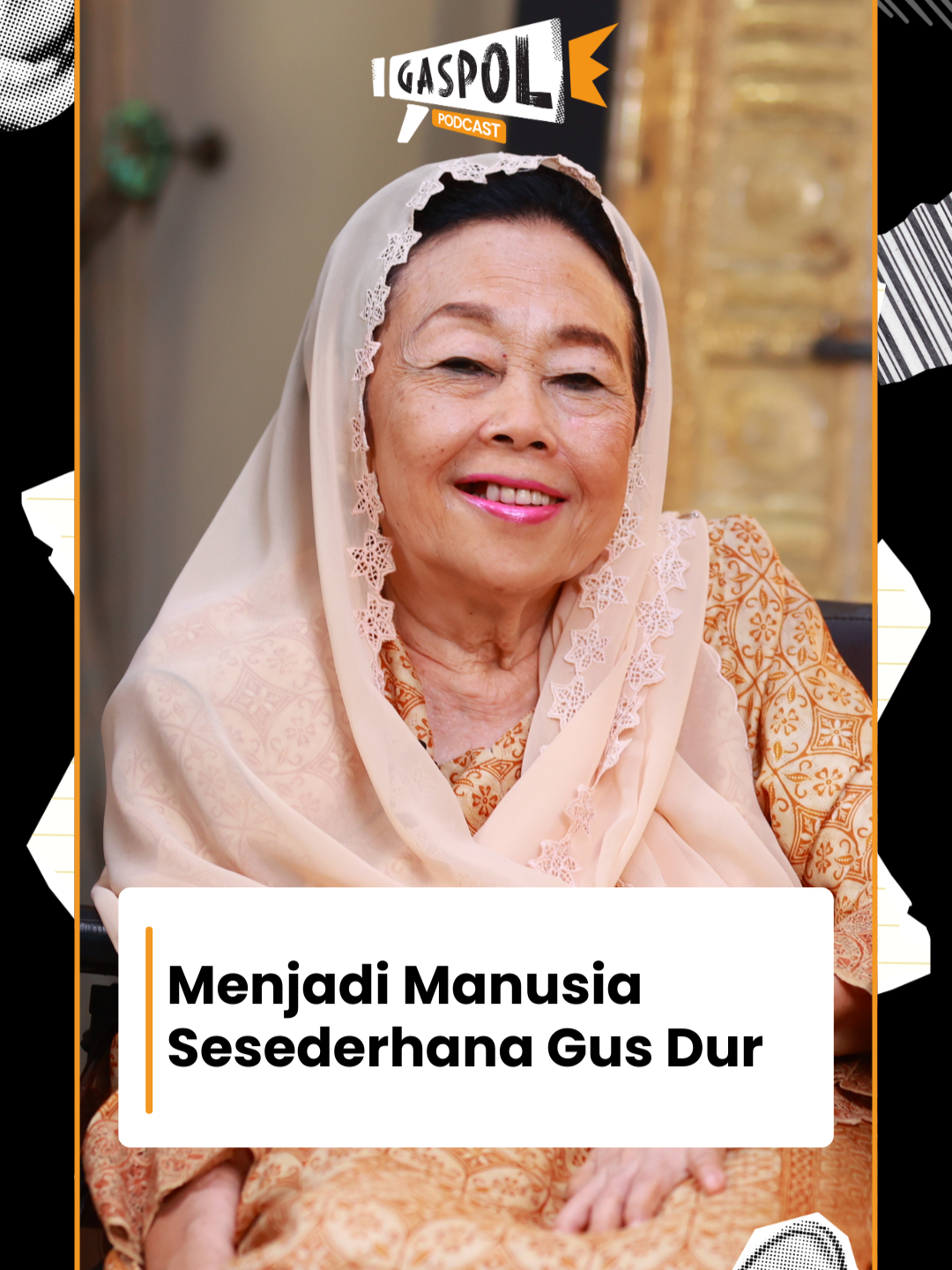 Sinta Nuriyah Wahid, tokoh Gerakan Nurani Bangsa (GNB) mengingat kembali ajaran paling dasar dari suaminya Abdurrahman Wahid soal kesederhanaan. Meski jadi Presiden, Gus Dur tetap apa adanya, tanpa kemewahan. Bagi Gus Dur, yang membedakan manusia bukan jabatan atau harta, tapi ketakwaannya. Prinsip ini dinilai Sinta telah hilang dari moral dan etika para pejabat publik sehingga membuat rakyat marah. Simak pandangan Sinta Nuriyah soal Gus Dur dan kondisi politik Indonesia di Gaspol Podcast di YouTube Kompas.com!  #GusDur #SintaNuriyah #Kompascom #JernihMelihatDunia