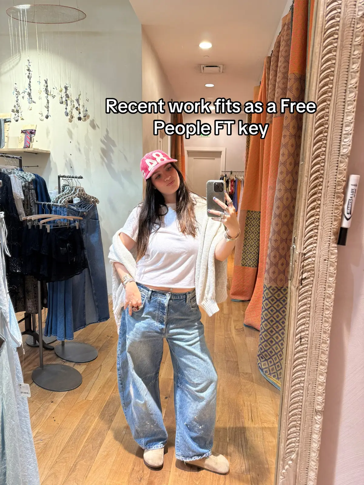 This mirror hates to see me coming #freepeople #fpemployee 