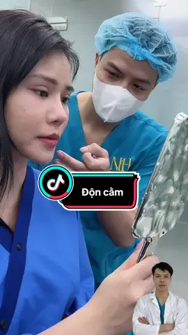 Độn cằm V-line = cằm thon gọn + mặt chuẩn V-line. #đoncam  