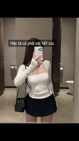 Mix chân váy hay quần nỉ đều oki 🩷✨ #aokhoac #aothun #aodaitay #thoitrang #outfit 