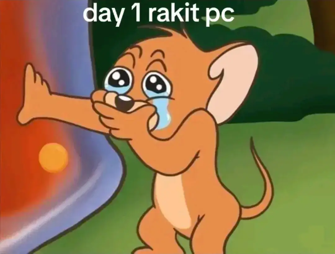 lika liku rakit pc kere hore #pc #pckerehore #rakitpc #bismillah #lewatberanda 