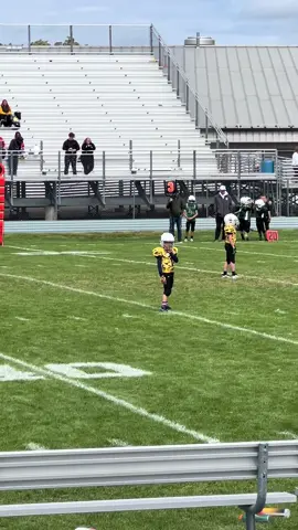 This kiddo worked hard and got game ball 🏈And, still made sure to have a good time and bust a move!! #football #youthfootball #noshame #macarena #stud 