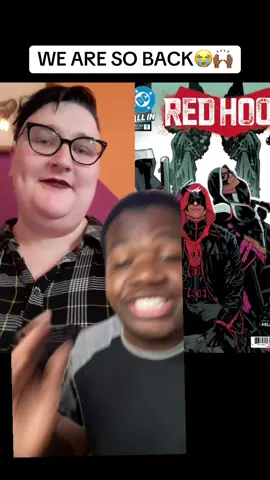 WE ARE SO BACK 😭🙌🏾💯 #redhood #gretchenfelkermartin #batfamily #comictok #comicbooks 