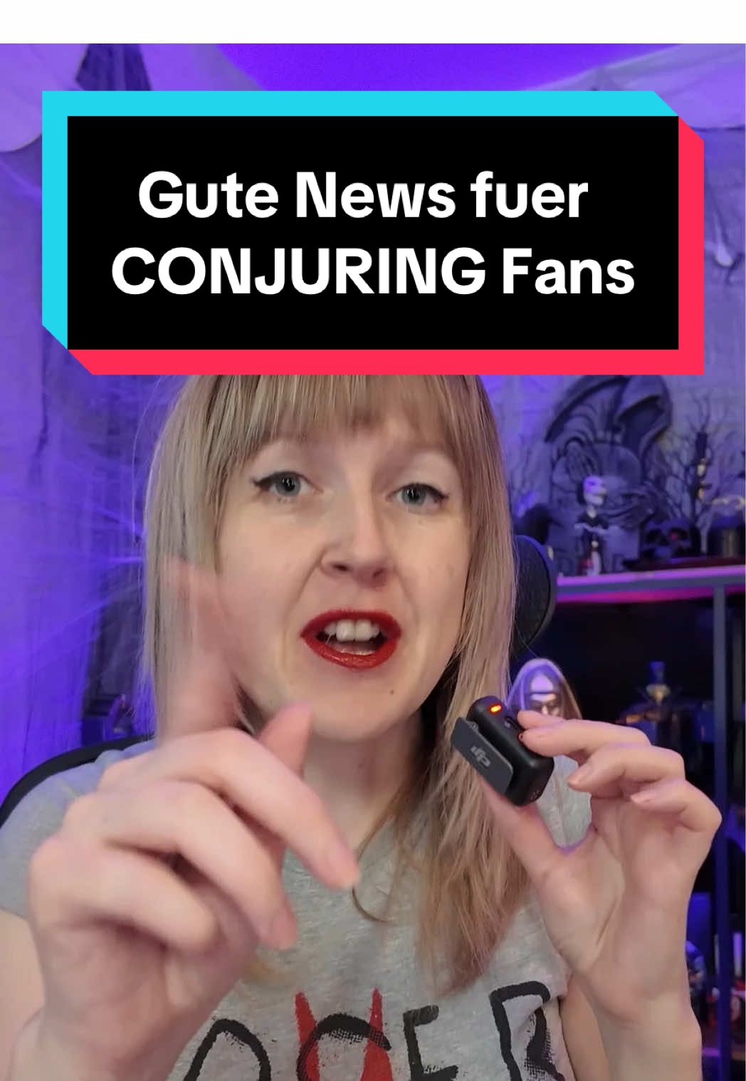 Gute Nachrichten für Fans der Conjuring Filme. Denn falls du auch so traurig warst, dass nach Conjuring 4 die Filmreihe verneintlich zu Ende geht, gibt es jetzt einen Grund zur Freude! Denn Conjuring wird eine Serie auf Hbo bekommen (bei uns dann bestimmt Sky). #conjuring #conjuringhorror #theconjuring #horrortok #whattowatch 
