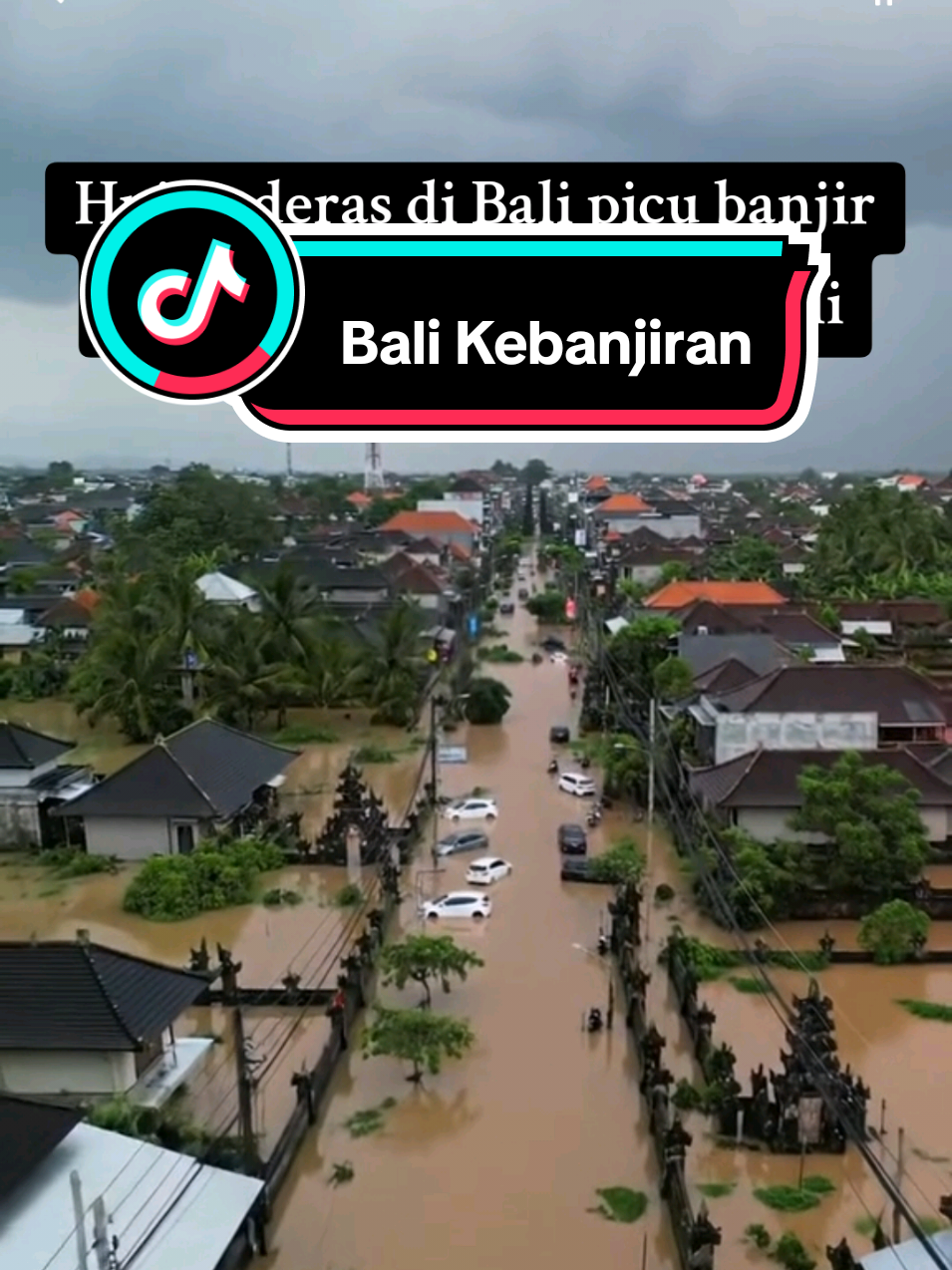 Hujan deras di Bali picu kebanjiran #beritaterkini #beritaterbaru #balibanjir #denpasar #kebanjiran 