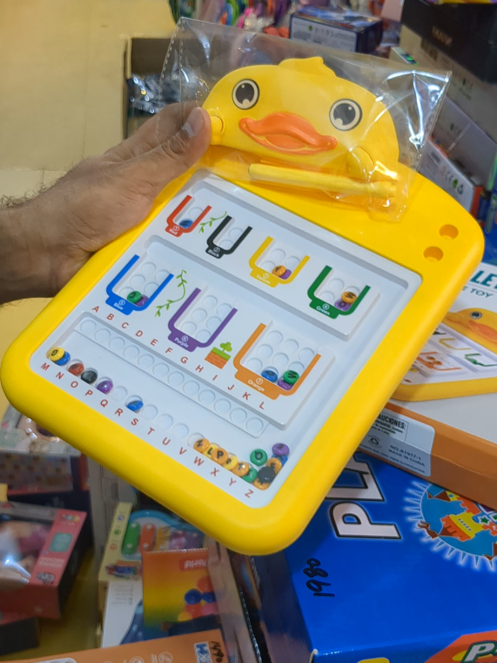 Magnetic Letter Maze for Kids.... New Learning Toy... #foryou #trending #learningisfun #toys #educationaltoys 