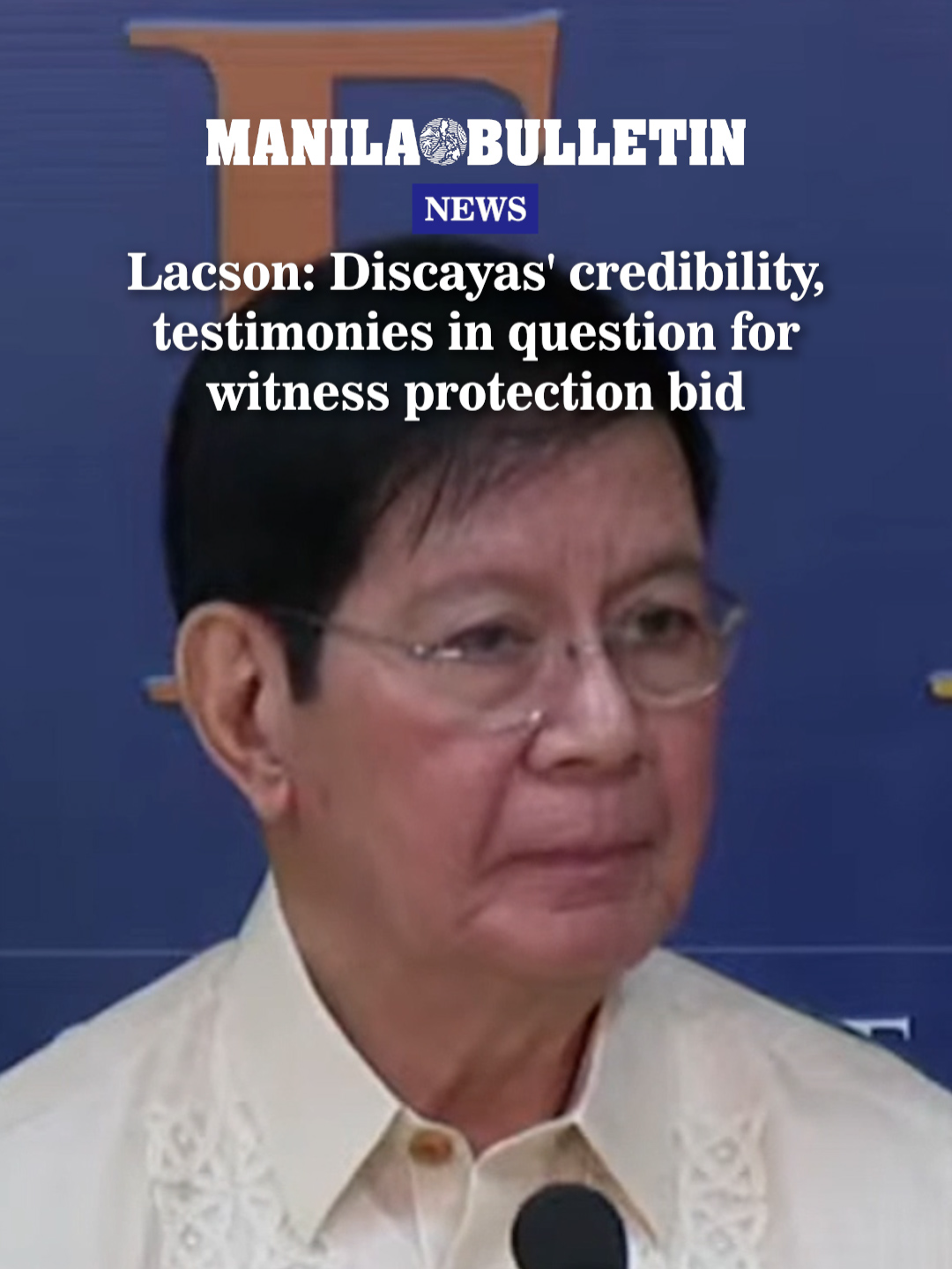 Senate President Pro Tempore Panfilo “Ping” Lacson on Thursday, Sept. 11, said the qualification of contractors Cezarah 