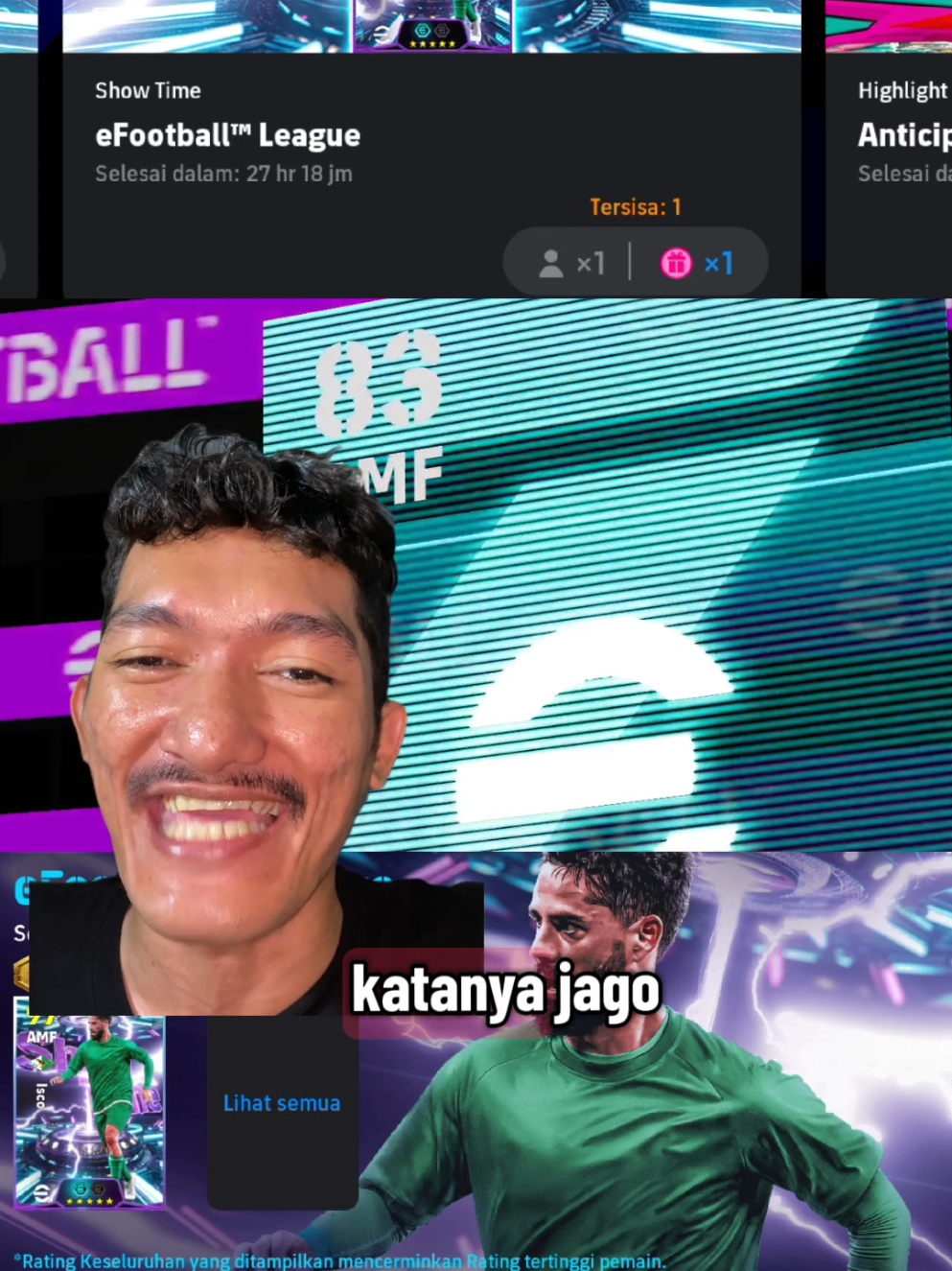 coba ss isco kalian gaes taro di kolom komentar wkwk  #efootball2026 #efootballmobile #efootballindonesia🇮🇩 #kontenefootball 
