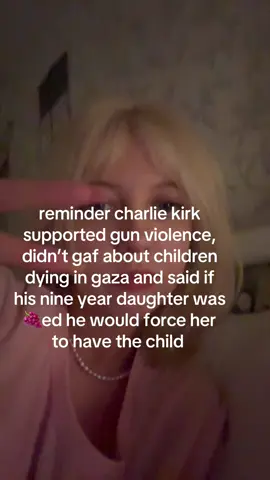 “he was a father.” so were the victims he made of. #charliekirk #charlie #charliekirk2025 #trump #fyp 