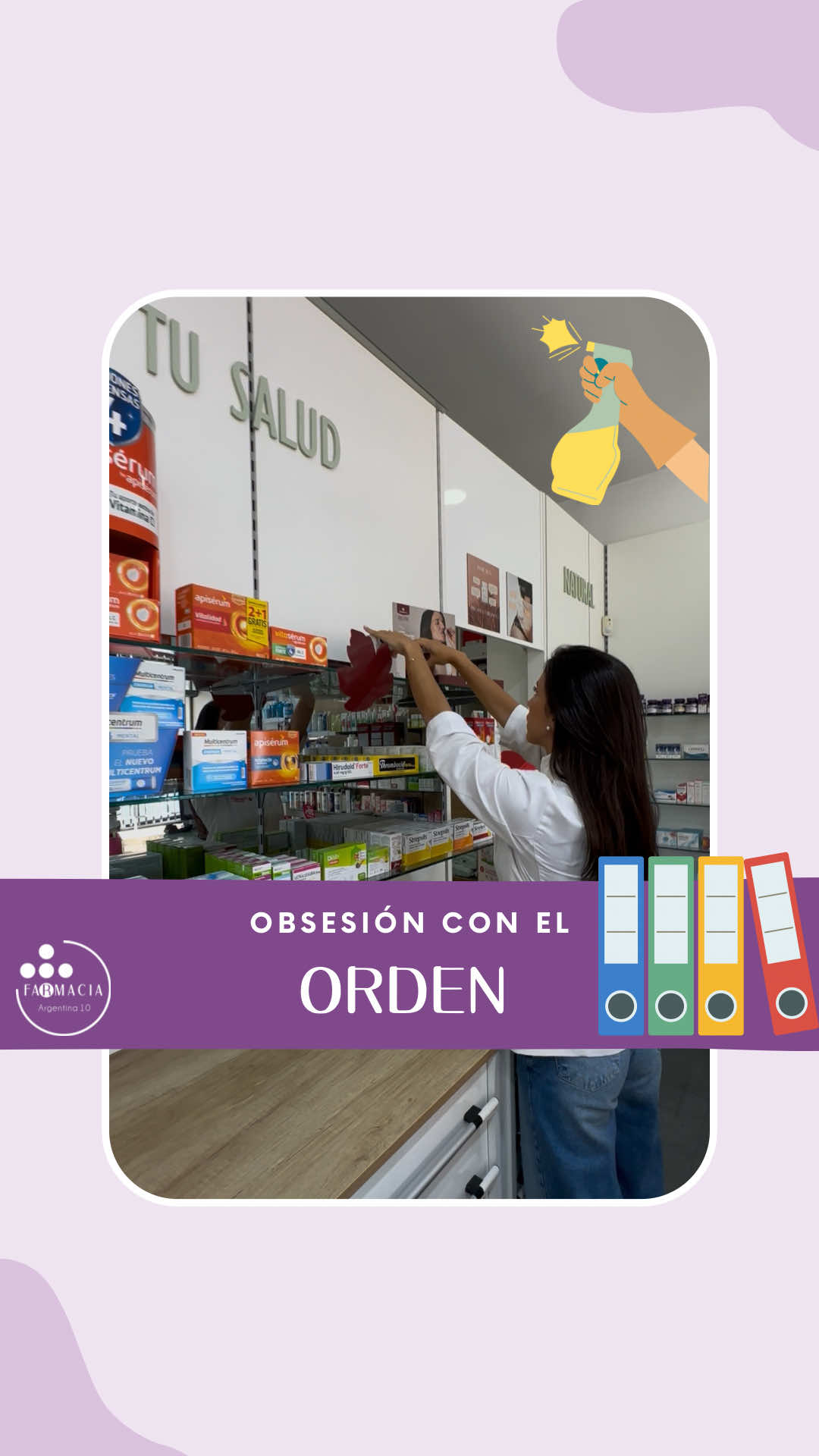 Orden, limpieza y colocación una de nuestras prioridades SIN DUDA 😂