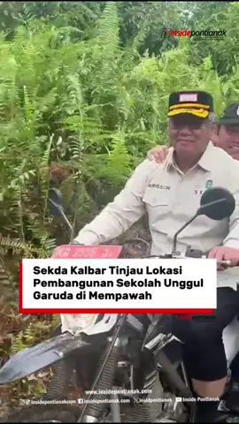 Sekda Kalbar, Harisson mendampingi Wakil Menteri Pendidikan Tinggi, Sains, dan Teknologi, Stella Christie, meninjau sejumlah lokasi potensial untuk pembangunan Sekolah Unggul Garuda di Kabupaten Mempawah, Rabu (10/9/2025).  Rombongan yang juga didampingi oleh Bupati Mempawah, Erlina Norsan, memeriksa kesiapan daerah yang dinilai memiliki skor tinggi dalam seleksi calon lokasi. Jika terealisasi, pembangunan sekolah ini diharapkan dapat memperkuat akses pendidikan berkualitas dan mendukung pertumbuhan ekonomi lokal. “Sekolah ini akan menjadi tempat bagi anak-anak Indonesia dari berbagai daerah untuk belajar dan hidup bersama, serta saling memahami keragaman,” kata Wamen Stella. 👏👏👏 Baca selengkapnya di insidepontianak.com #insidepontianak #wamenstella #mempawah #harisson