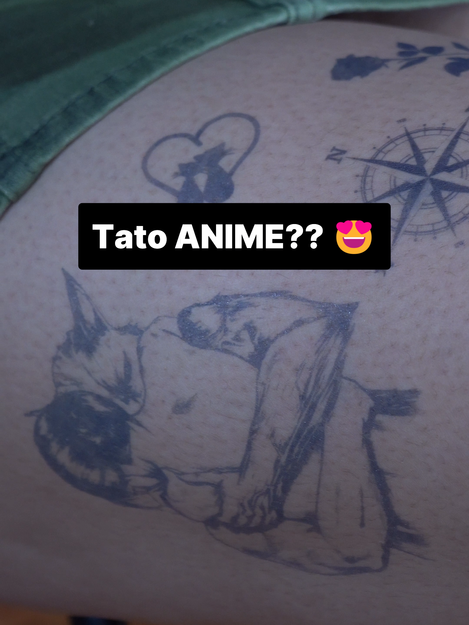 🤩 Tato anime karakter yg bikin vibe wholesome abis! 💦 Anti air, tahan 2 minggu, aman buat kulit. 🎌 Wajib punya buat pecinta anime!#tato #tattoo #tattoos #tatoo #tatoos #tat #tattooideas