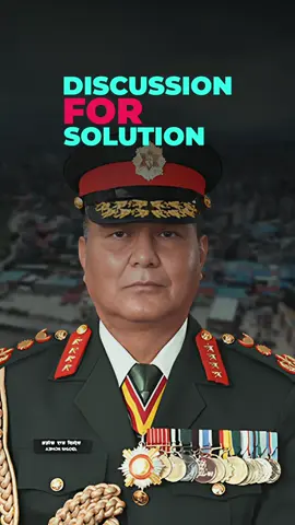 Let's Help them for the solution. #meeting #nepalarmy #ronb #sushilakarki #news 