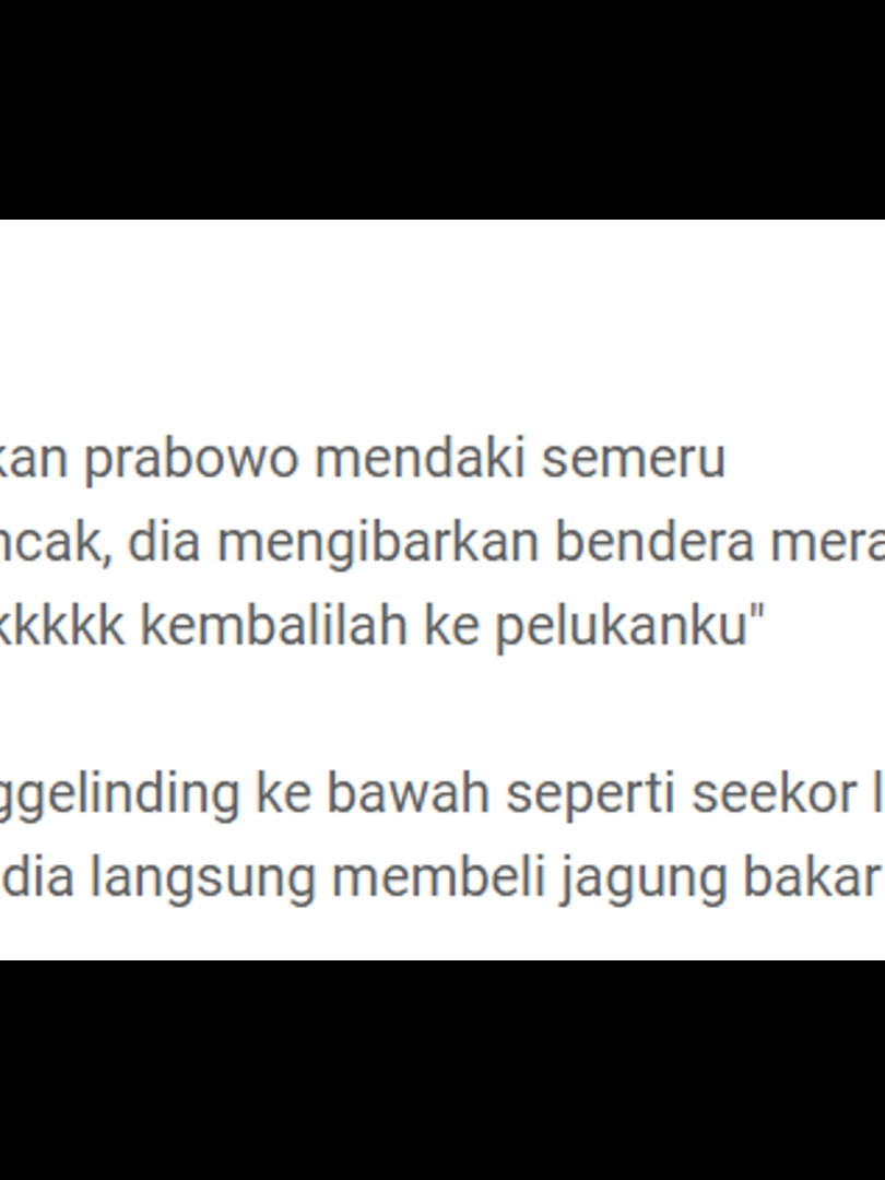 fufufafa kasian ke om wowo