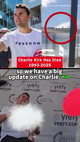 Charlie Kirk has passed away. #breakingnews #News #Update #CharlieKirk #shooting 