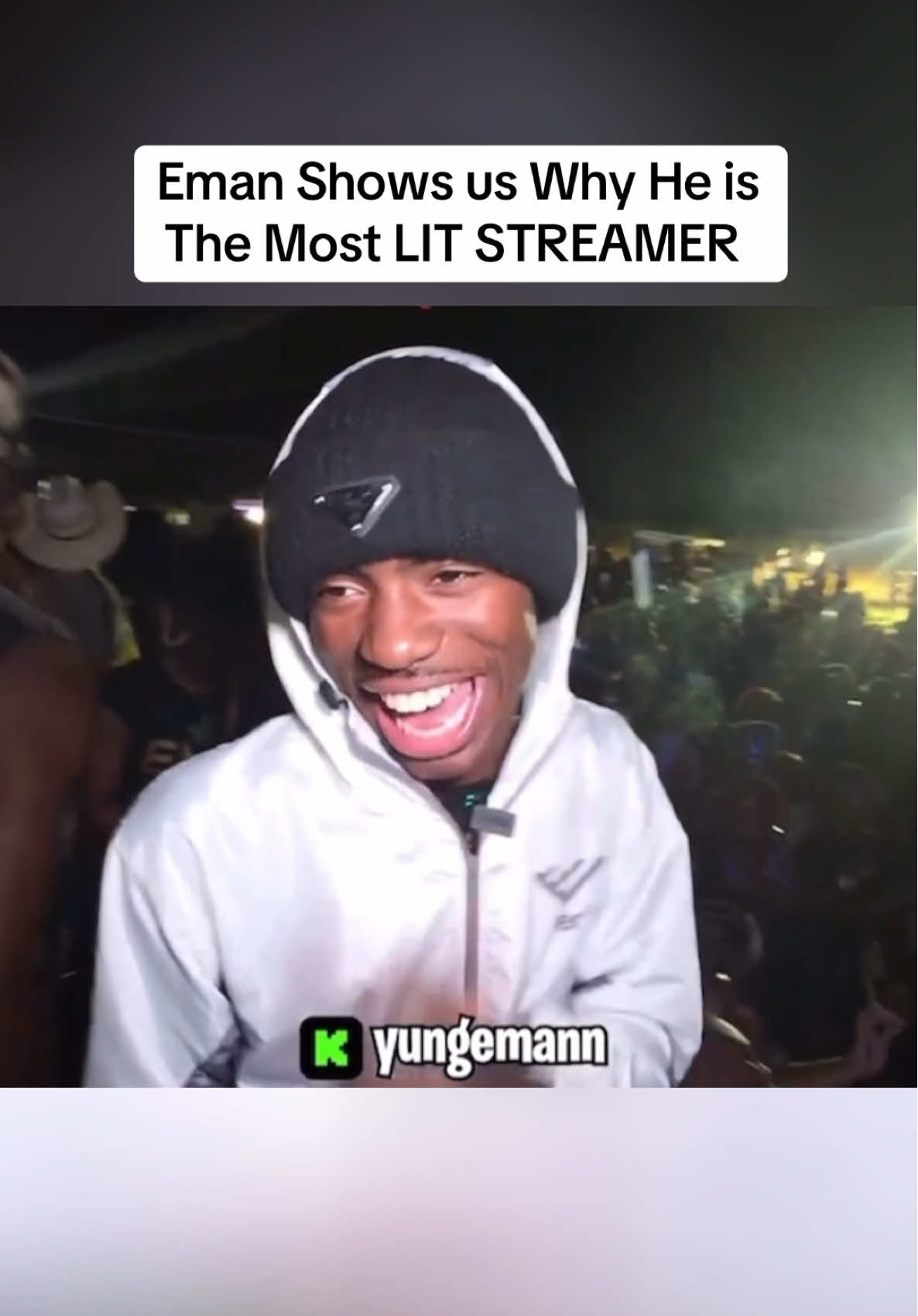 Eman Shows us Why He is The Most LIT STREAMER #emann #emanrizz #eman #fyp #viral 