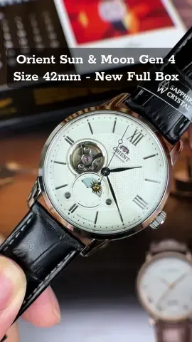 Lộ Cơ Tuyệt Đẹp - Đồng Hồ Orient Sun & Moon Gen 4 New Full Box #donghochinhhang #orient #orientsunandmoon #donghoco #donghonhat 
