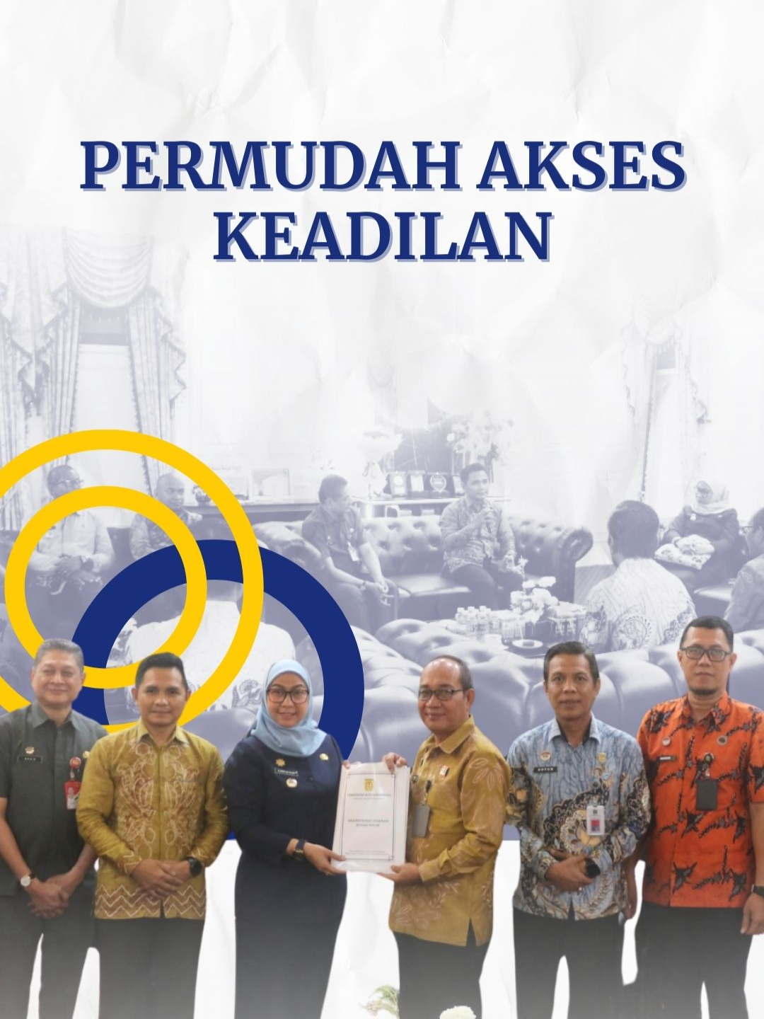 Permudah Akses Keadilan🏛️✨ POSBANKUM Hadir di Seluruh Kelurahan Kota Banjarbaru ✨ Kanwil Kemenkum Kalsel serahkan SK & Register POSBANKUM kepada Wali Kota Banjarbaru 📑👩🏻‍💼. Kini layanan bantuan hukum ⚖️ makin dekat dengan masyarakat 👥💡 #KementerianHukum #KanwilKemenkumKalsel #KementerianHukumKalsel #LayananHukumMakinMudah #SetahunBerdampak