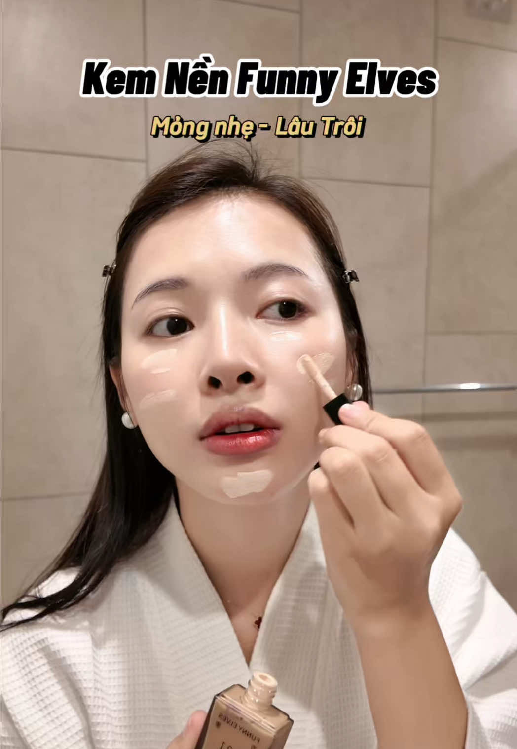 Kem nền mỏng nhẹ lâu trôi, Funny Elves #funnyelves #kemnen #kemnenlautroi #kemnenmongnhe #kemnenkiemdau 