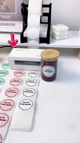 Perfect for product labels, shipping labels, and everything in between! Who else loves organized packaging? #OrganizationGoals #ProductLabels #ShippingSetup #BusinessOrganization #PackagingIdeas #Jadens #JadensPrinter#stockingstuffer #fallfreshness 