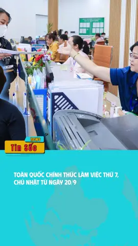 Toàn Quốc Chính Thức Làm Việc Thứ 7, Chủ Nhật Từ 20/9 #TinSốcNews #TinHot #tinnong #Thoisu #fyppp #Xuhuong #trending #tiktok #botruongbonoovu #lamvieccathu7chunhat 
