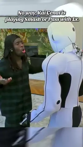 No way Kai asked about his 1x robot. ##kaicenat #kai #1x #robot #smashorpass 