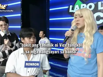 salamat sa boses mo, @Vice Ganda! Mabuhay ka!!🙌🏻🙌🏻 #ViceGanda 
