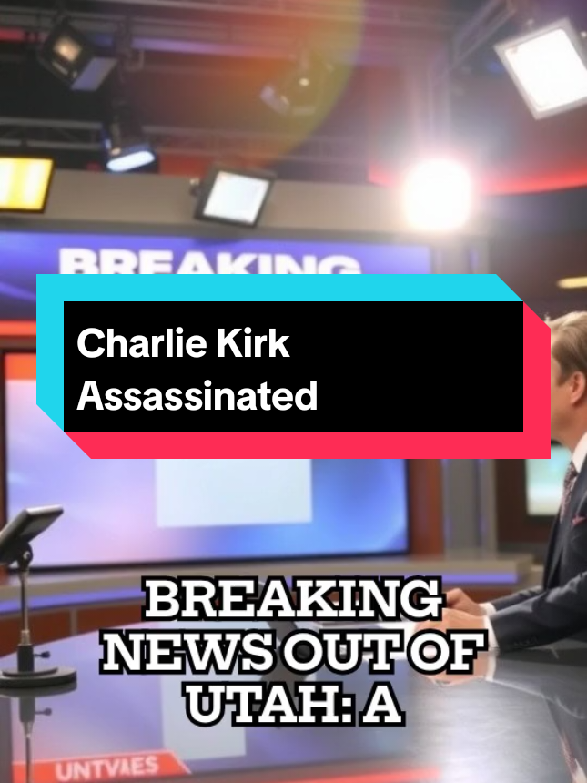Political assassination Charlie Kirk shot and killed in Utah. Charlie Kirk Trump assassination Utah violence #Charliekirk #Trump #assassination #violence #suspect 