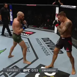 Conor destroyed Poirier ☠️ #conormcgregor #dustinpoirier #mma #UFC #knockout 