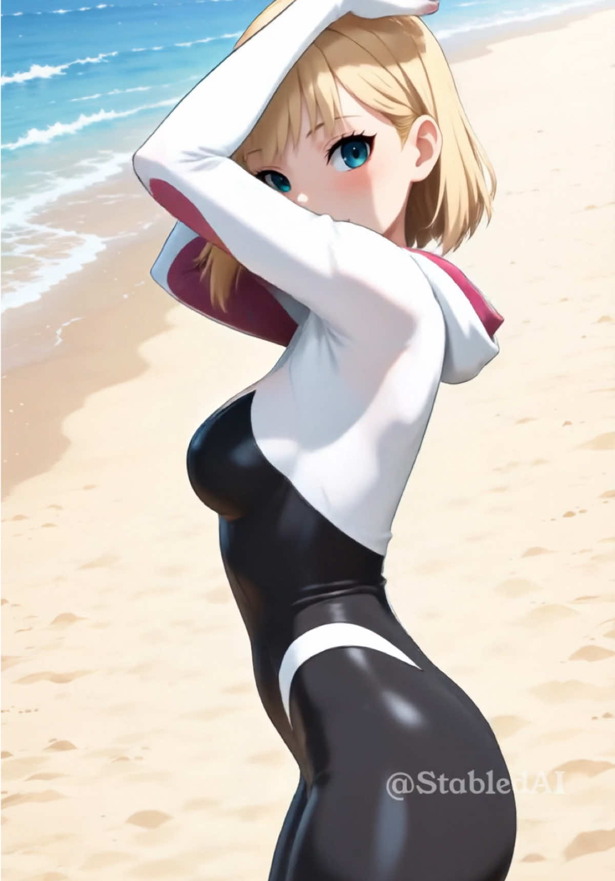 Spider Gwen #spidergwen #gwenstacy #spiderman #anime #dance 