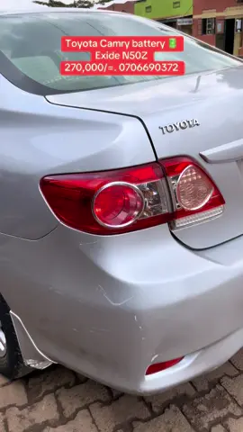 Toyota Camry battery 🔋  Exide N50Z Maxx 270,000/= #carbatteryhub #carbatteryshop #batteryreplacement #fypシ゚viral🖤tiktok☆♡🦋myvideo  #creatorsearchinsights 