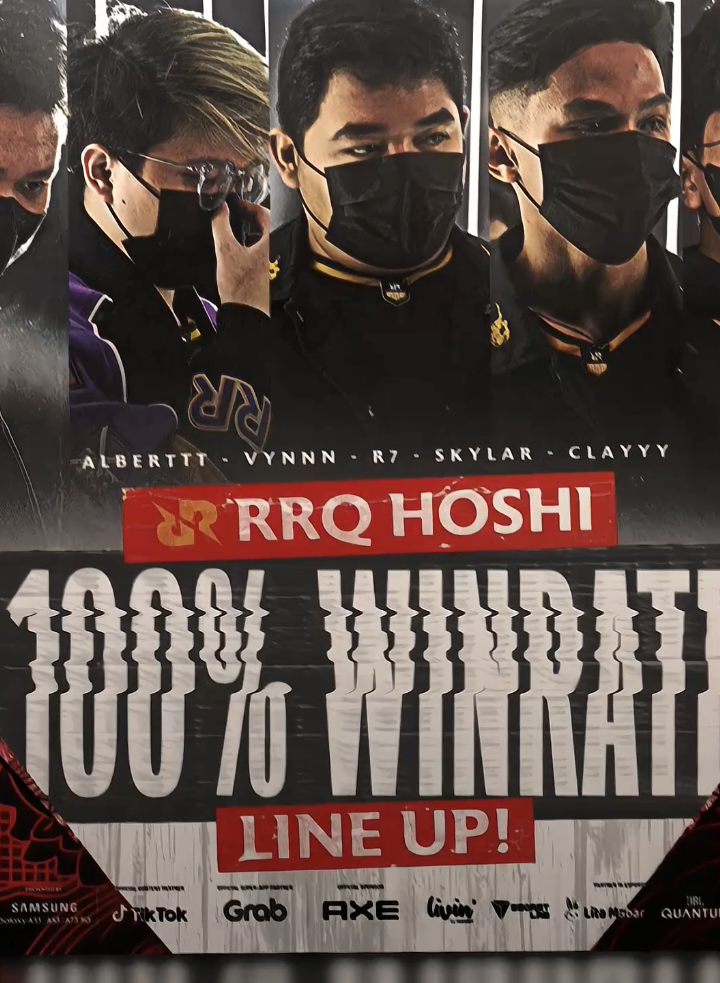 di season 9 roster ini menjadi mimpi buruk semua tim di mpl id dengan winrate 100% nya🥶 #fyp #rrq #mlbb #rrqhoshi #mplindonesia 