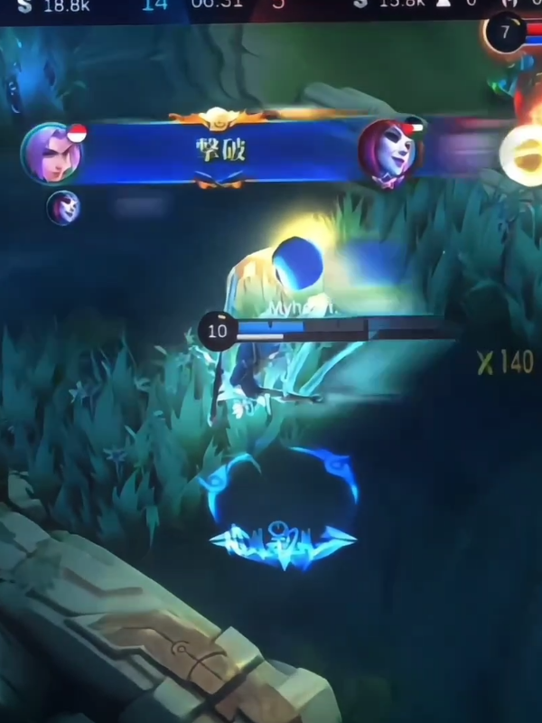 😵🥴 #ling #fyp #presetalightmotion #mobilelegends 